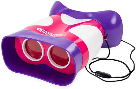 Educational Insights GeoSafari Jr. Kidnoculars Pink: Easter Gift, Science Toys, Kids Binoculars, Perfect Outdoor Play for Preschool Science, Ages 3+