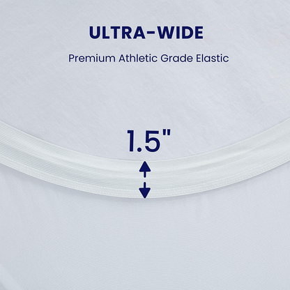 SLEEP ZONE Premium Mattress Pad Cover Cooling Overfilled Fluffy Soft Topper Zone Design Upto 21 inch Deep Pocket with Athletic Grade Elastic Skirt, White, Twin