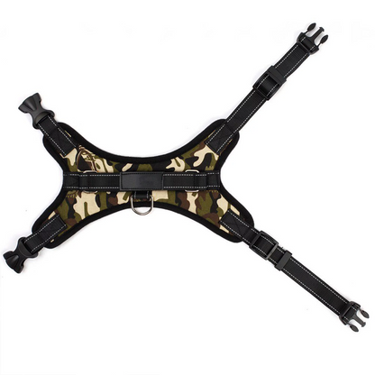  Adjustable No Pull Dog Harness for Large Dog with Belt Buckle