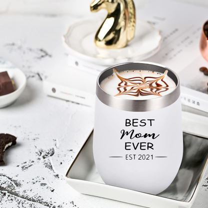 New Parents Tumbler Set (12oz, Black and White)