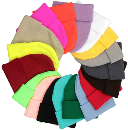 TYONMUJO Unisex Adult Knit Beanie for Men Women Warm Snug Hat Cap