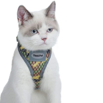 Reflective Breathable Soft Air Mesh No Pull Puppy Harness