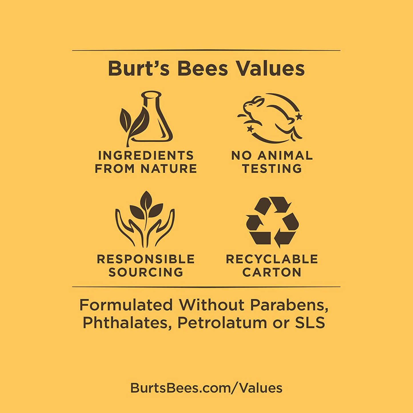 Burt's Bees 100% Natural Moisturizing Lip Balm, Original Beeswax with Vitamin E & Peppermint Oil – 4 Count