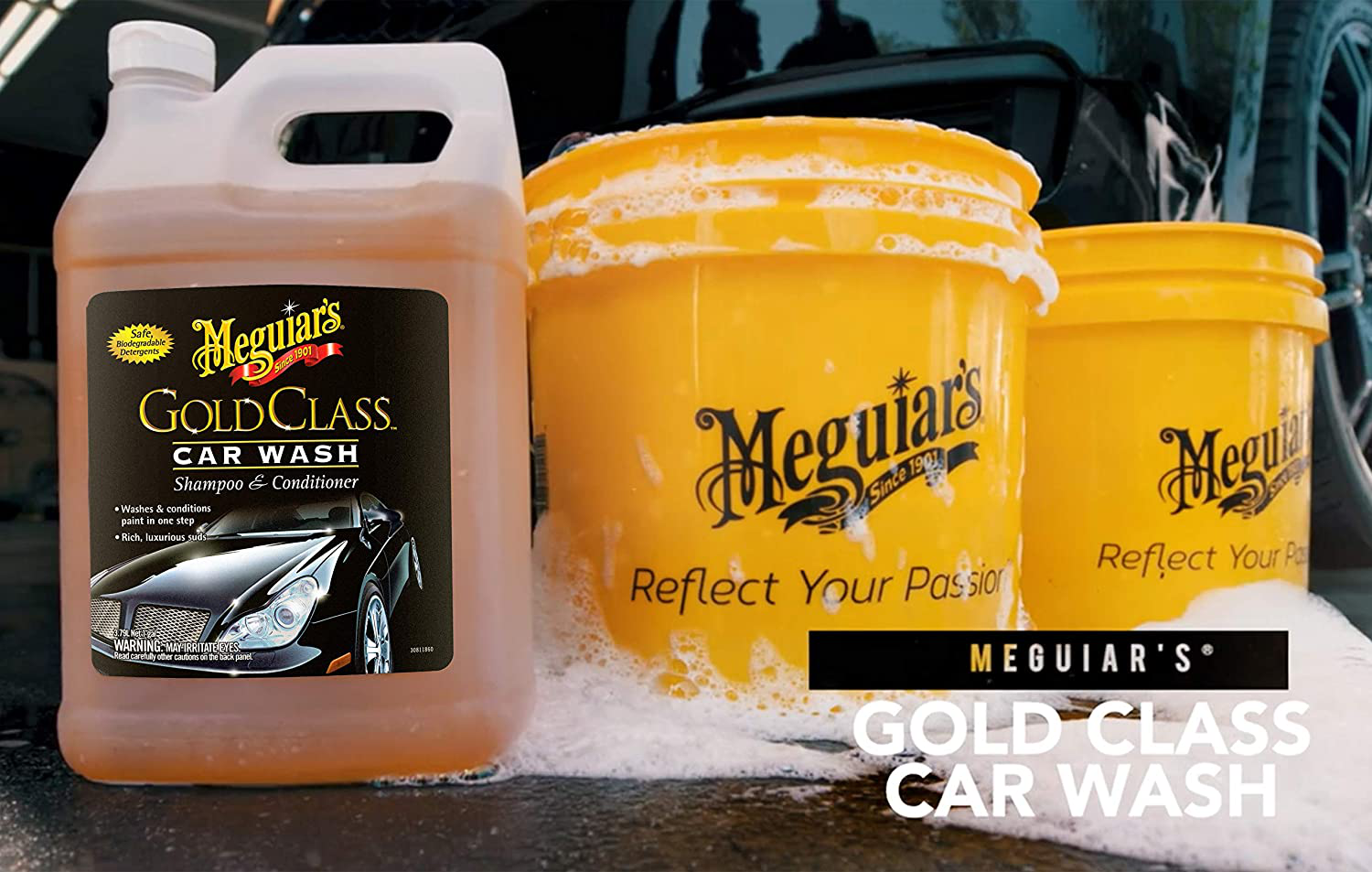 Meguiar's G7101FFP Gold Class Car Wash - 1 gallon
