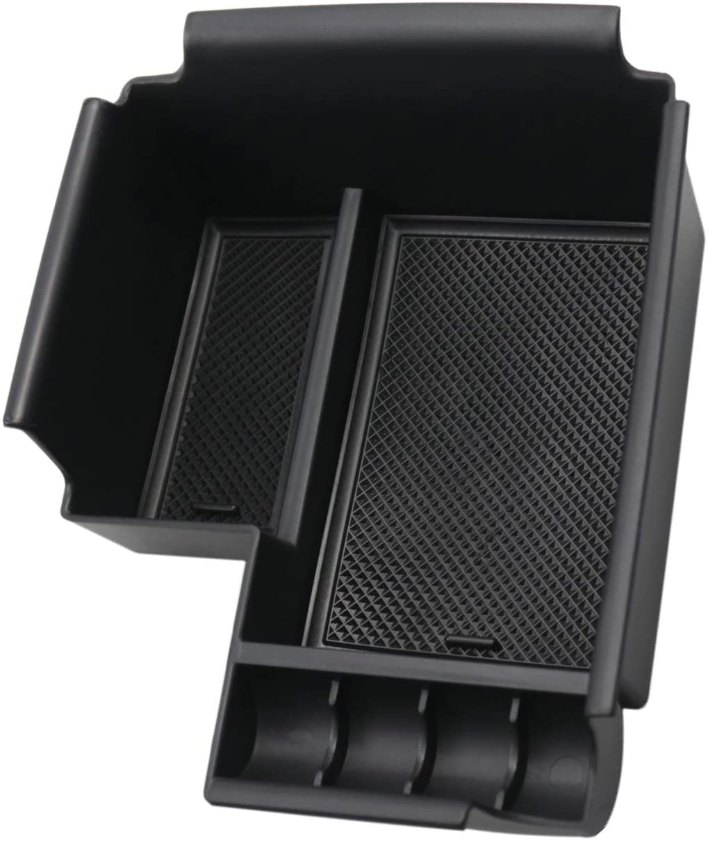 Center Console Accessory Organizer for 2020 2021 Forte, ABS Material Armrest Box Insert Tray Glove Secondary Storage Box