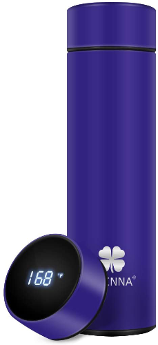 Stainless Steel Travel Mug With LED Temperature Display