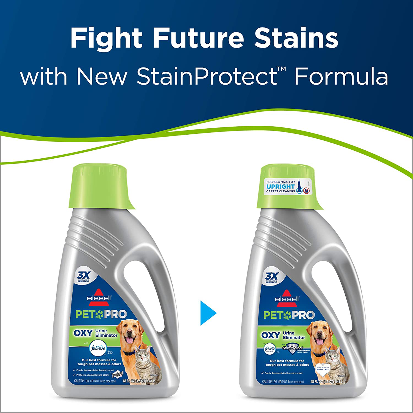 BISSELL Professional Pet Urine Elimator with Oxy and Febreze Carpet Cleaner Shampoo