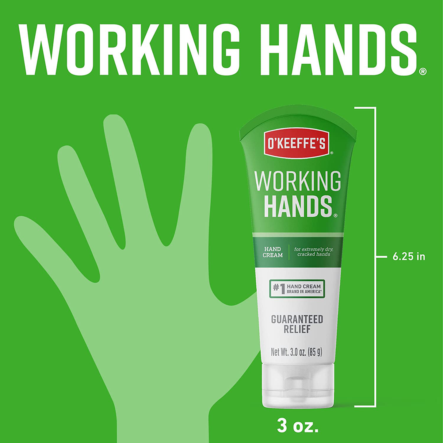O'Keeffe's Working Hands Hand Cream, 3 oz. Tube