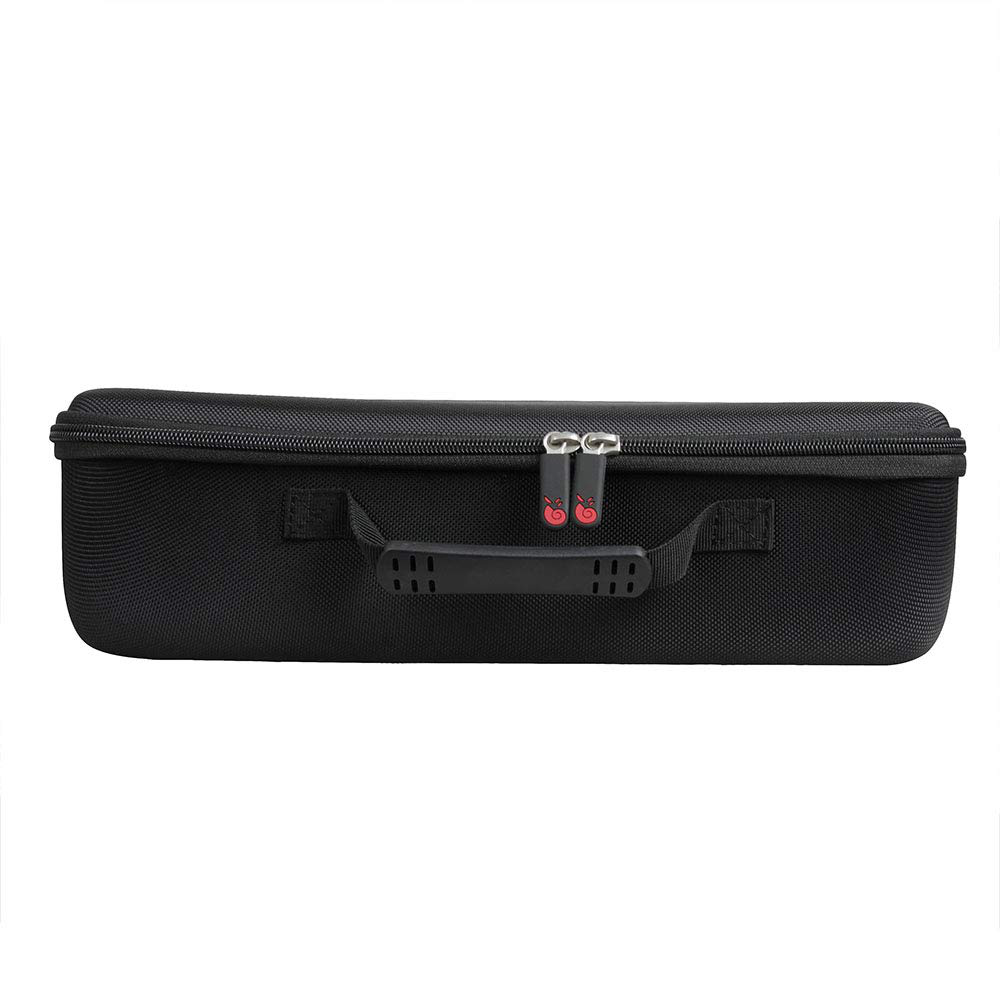 Hermitshell Travel Case for Revlon One-Step Hair Dryer And Volumizer Hot Air Brush (Black+Plum red)