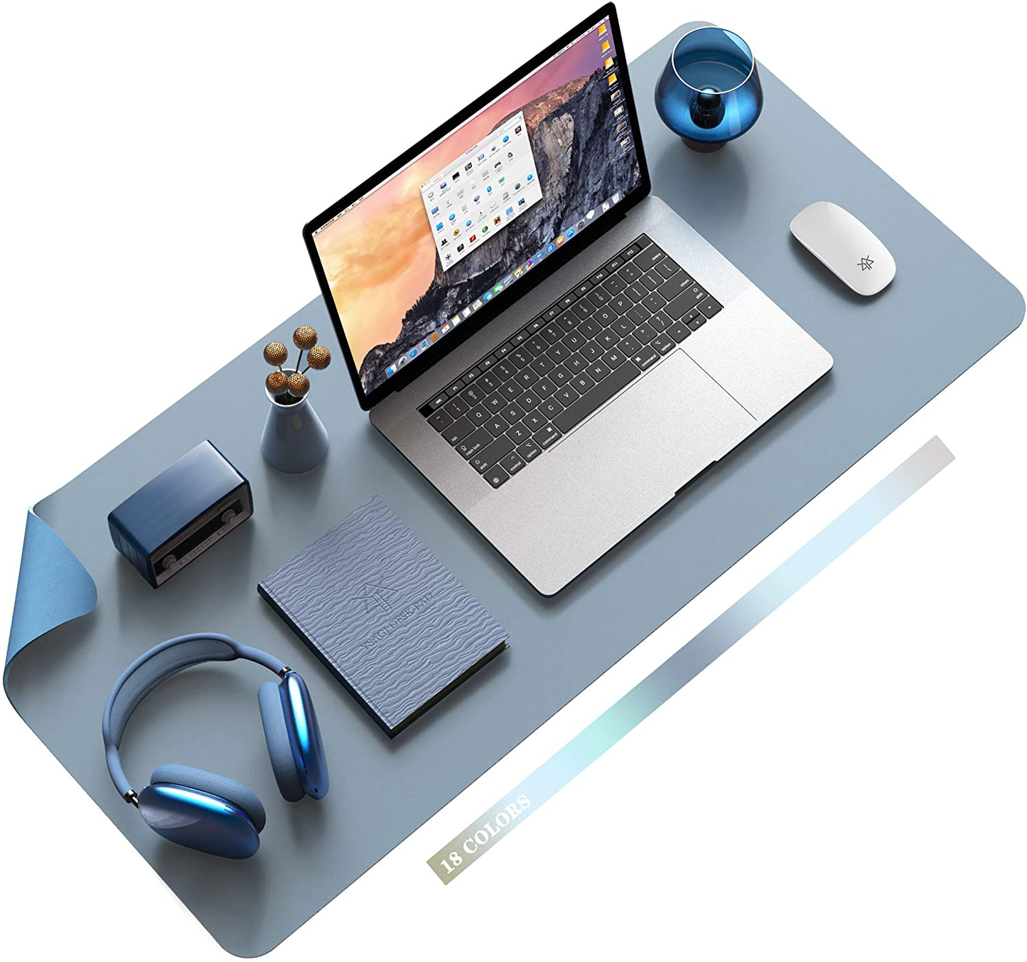 Writing Desk Pad Protector, Anti-Slip Thin Mousepad for Computers,Office Desk Accessories Laptop Waterproof Desk Protector for Office Decor and Home