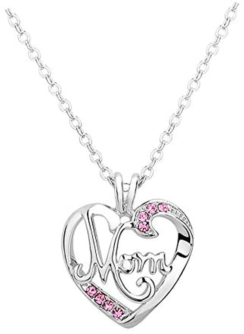 Mother Heart Pendant Necklace
