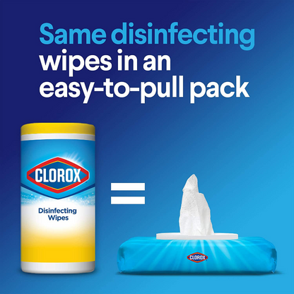 3 Pack Clorox Bleach Free Disinfecting Wipes With Moisture Lock Lid