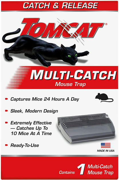 Tomcat Live Catch Mouse Trap (Single Catch)