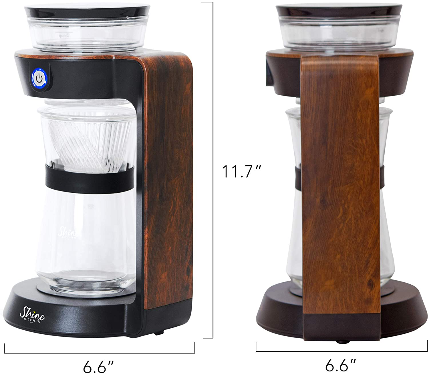 Shine Kitchen Co. Autopour SCH-150 Automatic Pour Over Coffee Machine