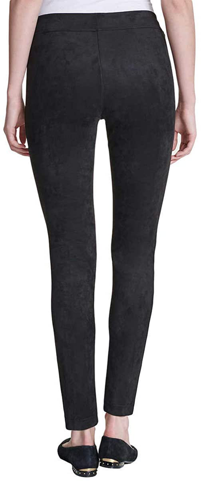 Andrew Marc Women's Super Soft Stretch Faux Suede Pull On Pants