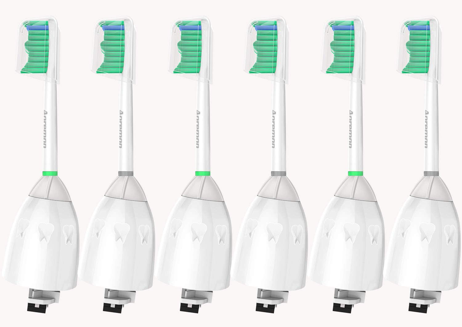 Replacement Toothbrush Heads for Philips Sonicare E-Series HX7022/66 Essence, Xtreme, Elite, Advance, and CleanCare Electric Toothbrush