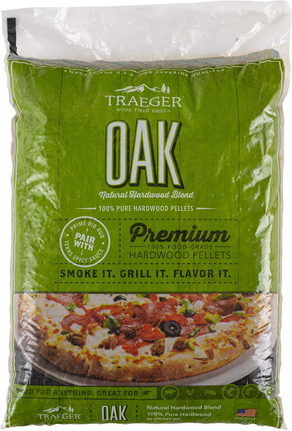 Traeger Grills PEL307 Alder 100% All-Natural Hardwood Pellets Grill, Smoke, Bake, Roast, Braise and BBQ, 20 lb. Bag