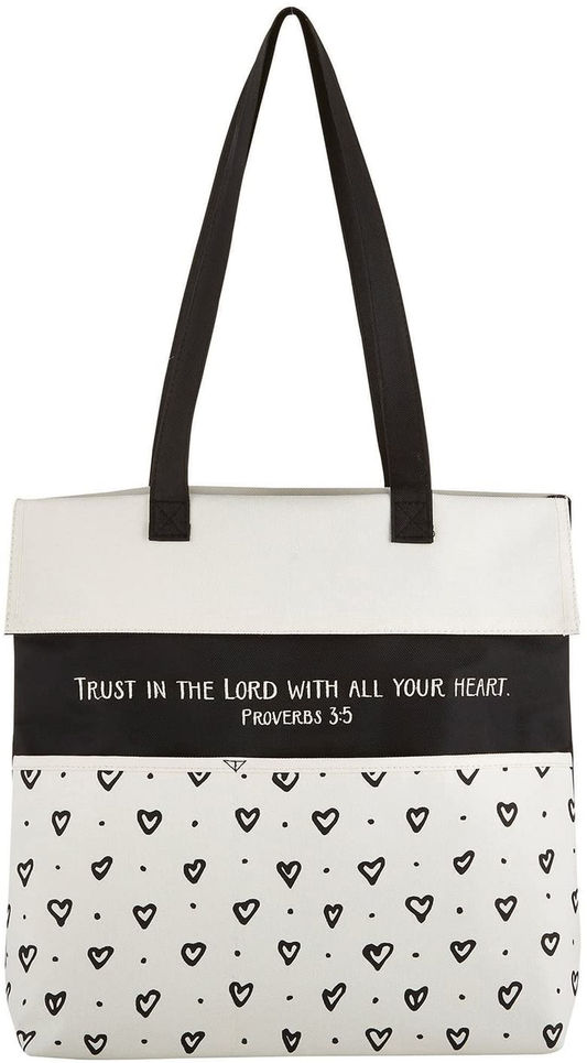 Inspirational Canvas Purse Tote Bag