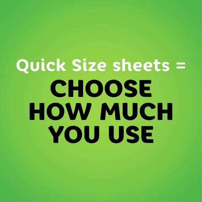 Bounty Quick-Size Paper Towels, 12 Family Rolls = 30 Regular Rolls