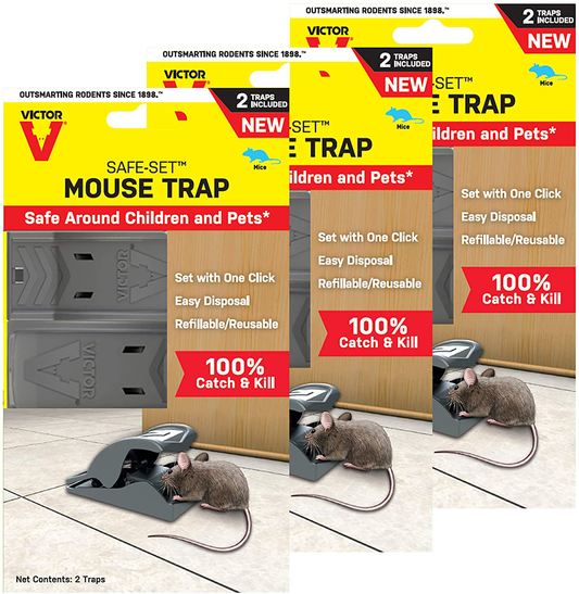 Victor M070-6SR Safe-Set Mouse Trap