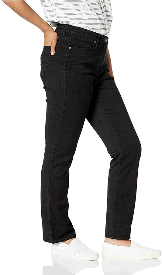 Gloria Vanderbilt Women's Rail Straight Leg Jean