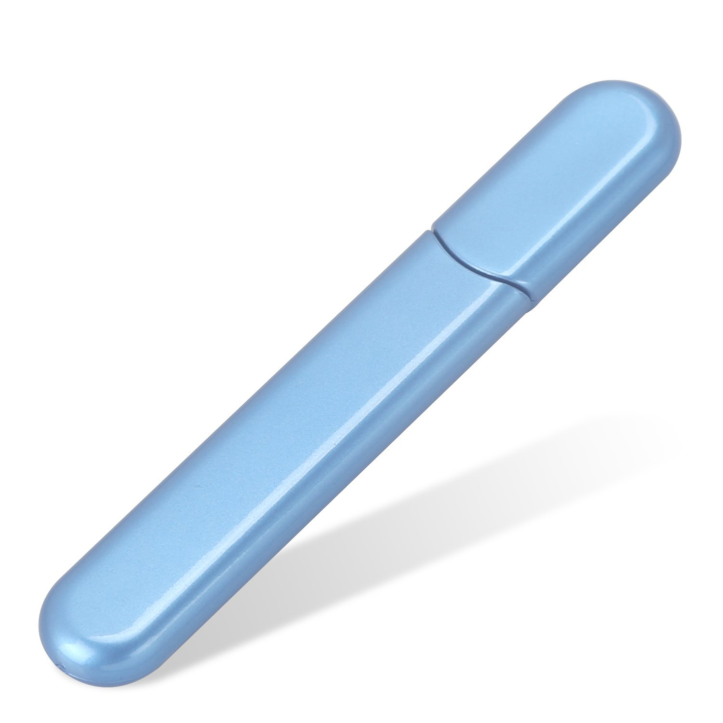 Premium Glass Nail File With Case, Crystal Diamond Salon Best Beauty Nail Buffer