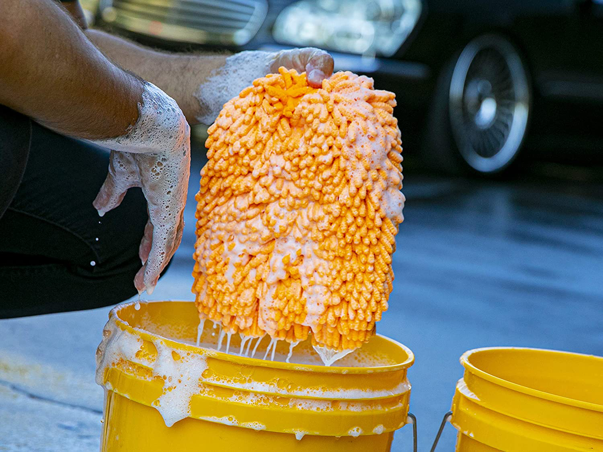 Meguiar's X210200 Hybrid Wash Mitt