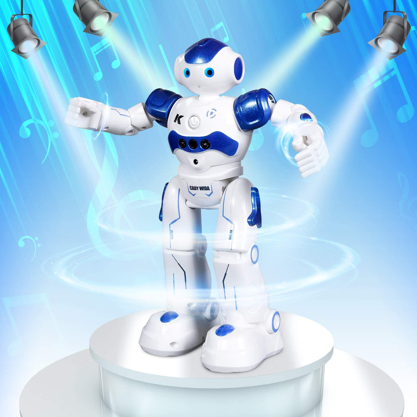 Gesture Sensing Remote Control Robot for Kids