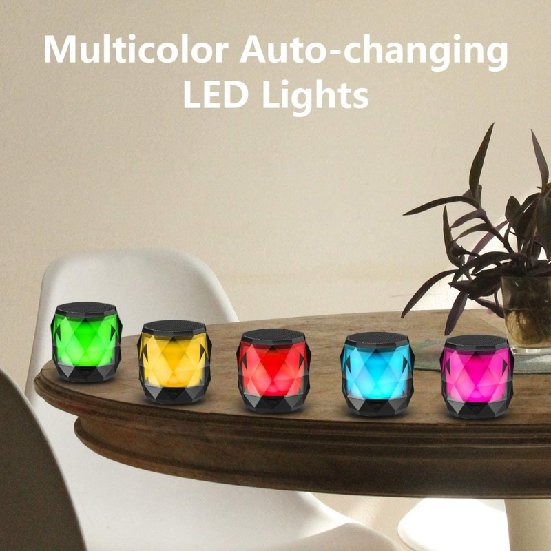 Wireless LED Portable Bluetooth Speaker And Nightlight