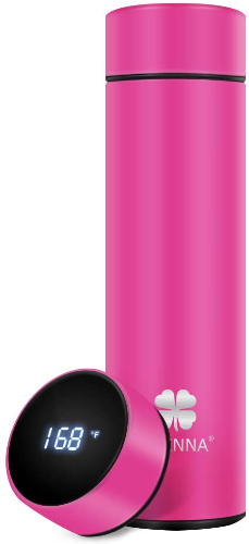 Stainless Steel Travel Mug With LED Temperature Display