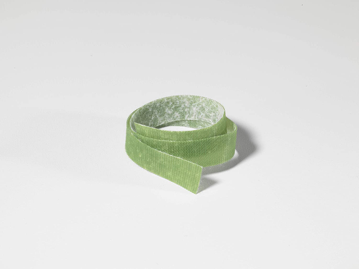 VELCRO Brand VEL-30071-USA ONE-WRAP Garden Ties | Plant Supports for Effective Growing | Strong Grips are Reusable and Adjustable | Cut-to-Length, 50 ft x 1/2 in, Green-Recycled Plastic