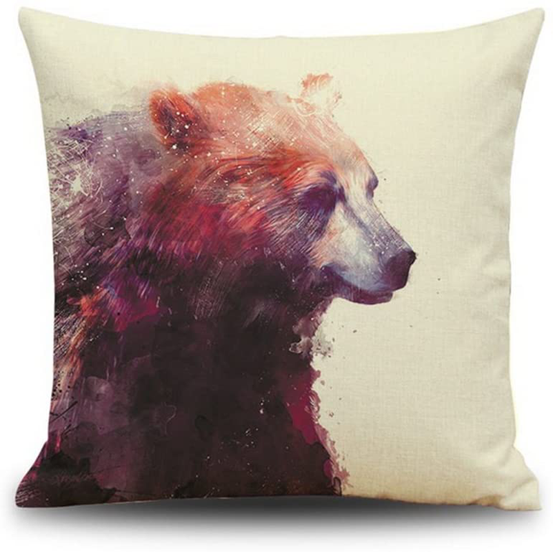 Blend Linen Decorative Throw Pillow Cover Cushion Case Pillow Case