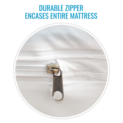 Waterproof Mattress Protector and Mattress Cover, Fitted or Zippered