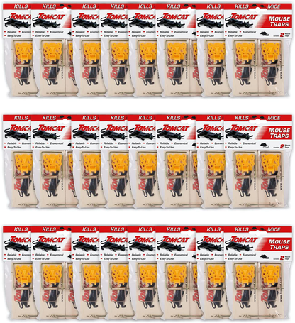 Tomcat Mouse Traps (Wooden)
