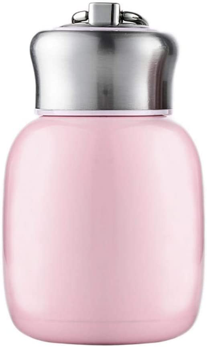 Mini 7 oz Stainless Steel Water Bottle, Small Vacuum Insulated Water Bottle Leak Proof Sport Tumbler Cup Hot and Cold Water Bottle for Women Girls Kids Gift Milk Tea Lunch (Skyblue)