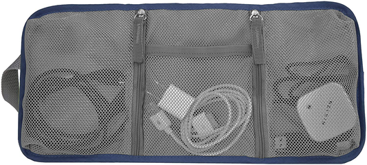 Travelon Tech Accessory Organizer, Royal Blue, OPEN 13.75 x 6.5 x .1 CLOSED 6.5 x 5 x 1