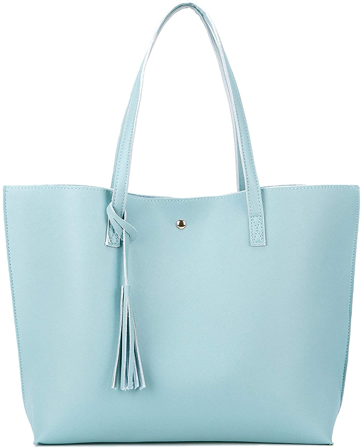 Women's Tote Bags Top Handle Satchel Handbags Faux Leather Tassel Shoulder Purse