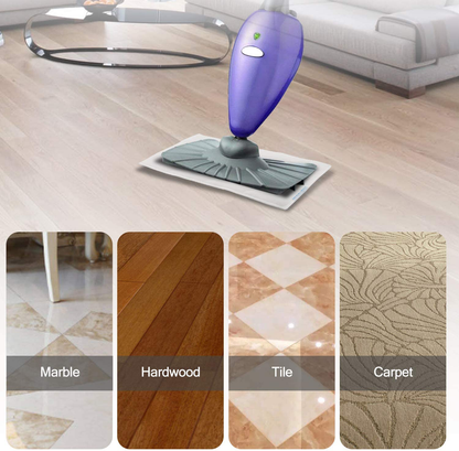 isinlive 8 Pack Cleaning Mop Pads Replacement Compatible with Light n Easy Steam Mop Pads S3101 S7326 S3601 7688ANB 7688ANW 7618ANB 7618ANW Floor Steam Cleaner and S6 S15 S1 S4 S5 S12