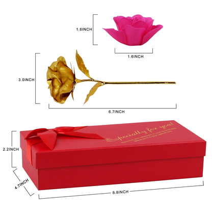 Floral Scented Bath Soap Rose Flower Petals, Plant Essential Oil Rose Soap Set