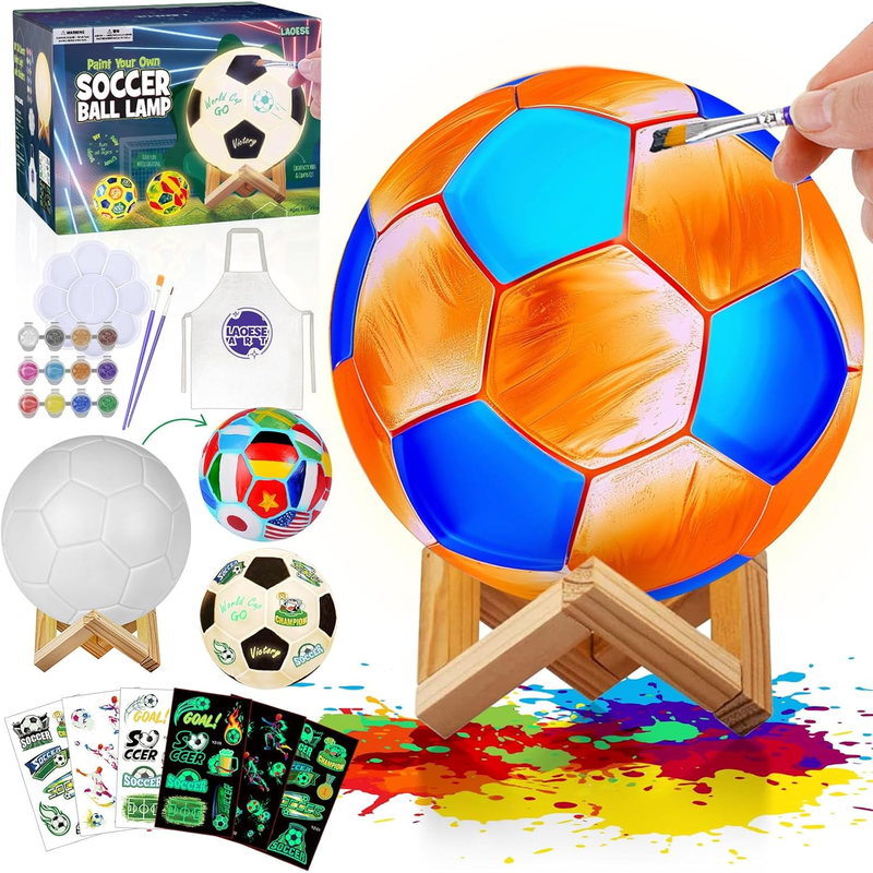Paint Your Own  Lamp Kit - DIY 3D Space Night Light for Kids