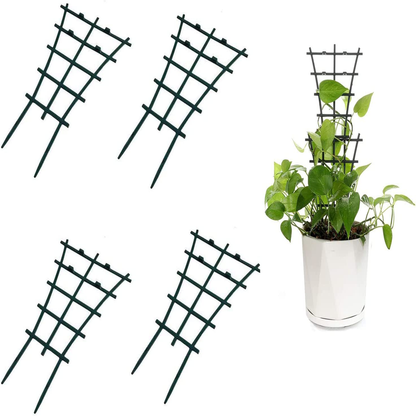 12 Pcs Garden Mini Climbing Trellis for Potted Climbing Plants Vines