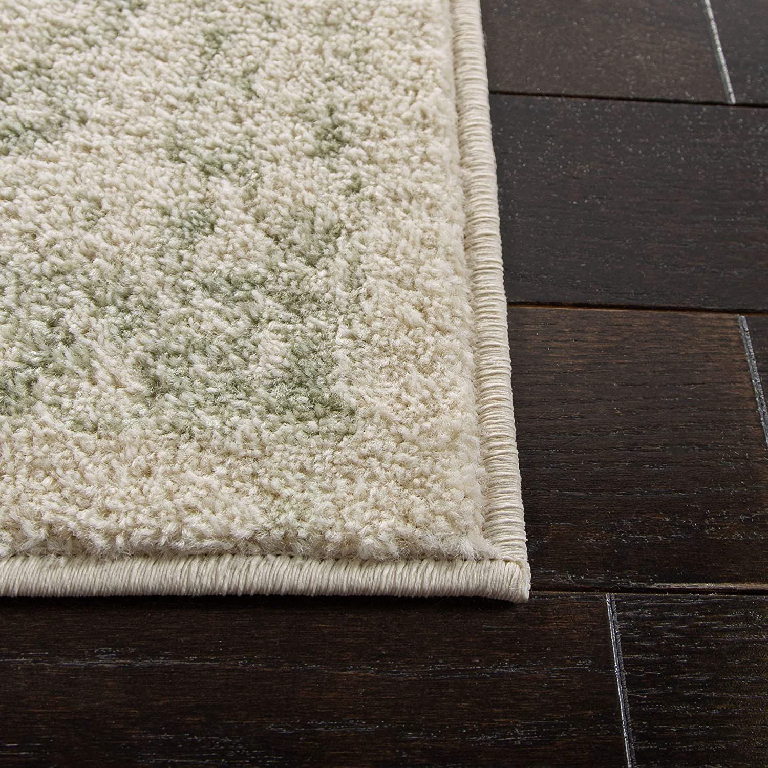 Safavieh Adirondack Collection ADR109V Oriental Distressed Non-Shedding Stain Resistant Living Room Bedroom Runner, 2'1" x 6' , Ivory / Sage