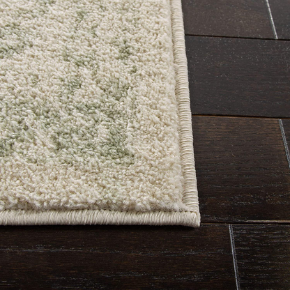 Safavieh Adirondack Collection ADR109V Oriental Distressed Non-Shedding Stain Resistant Living Room Bedroom Runner, 2'1" x 6' , Ivory / Sage