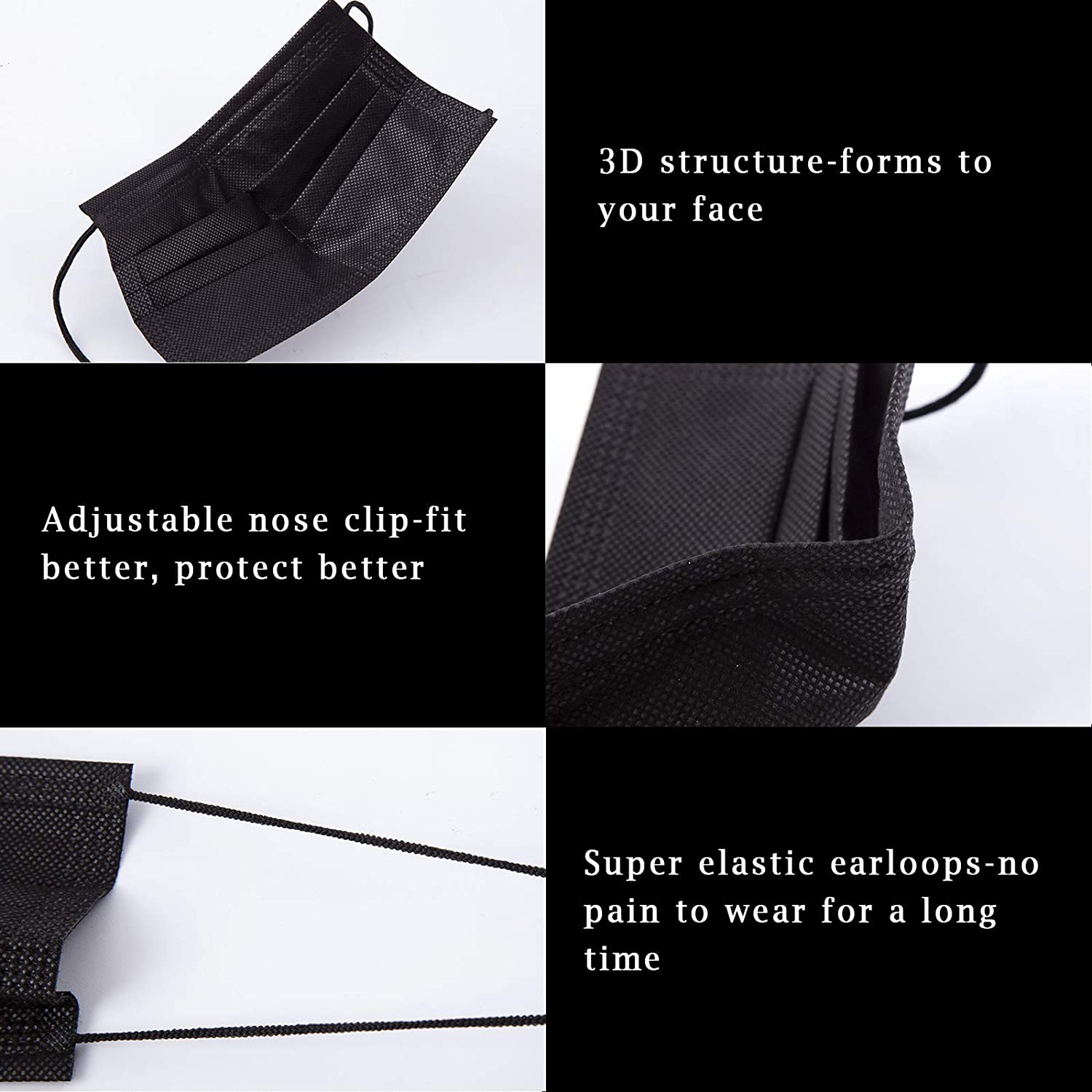 Disposable Face Mask, 3 Ply Protection Face Masks - Multiple Designs available