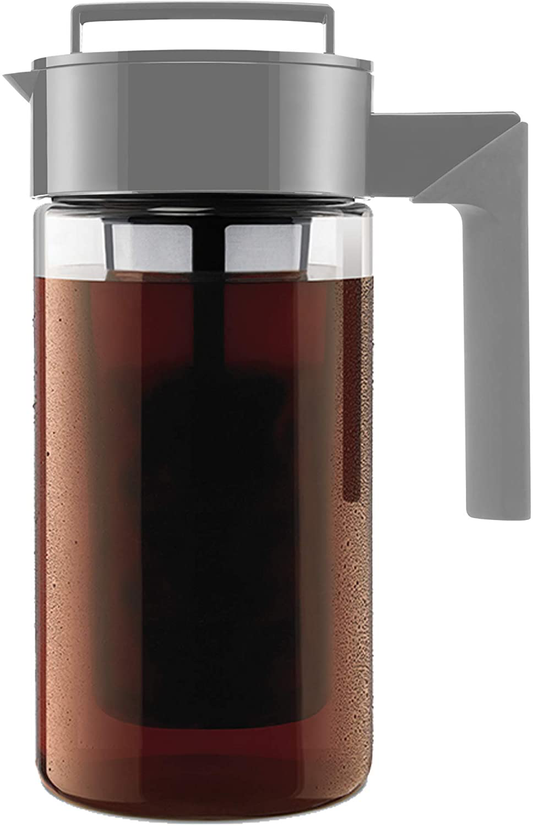 TAKEYA Patented Deluxe Cold Brew Coffee Maker, One Quart, Black