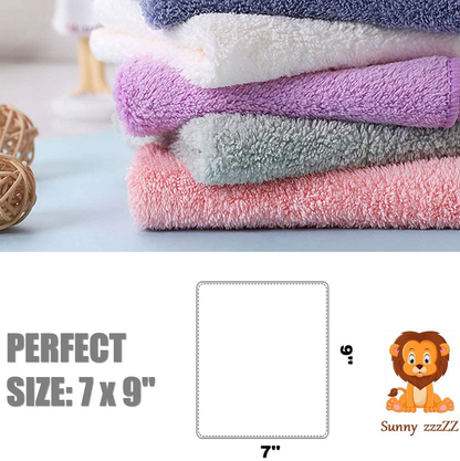 Sunny zzzZZ 24 Pack Kitchen Towels (Aquamarine, 10 x 20 Inch) - Does Not Shed Fluff - No Odor Reusable Dish Towels, Premium Dish Cloths, Super Absorbent Coral Fleece Cleaning Towels