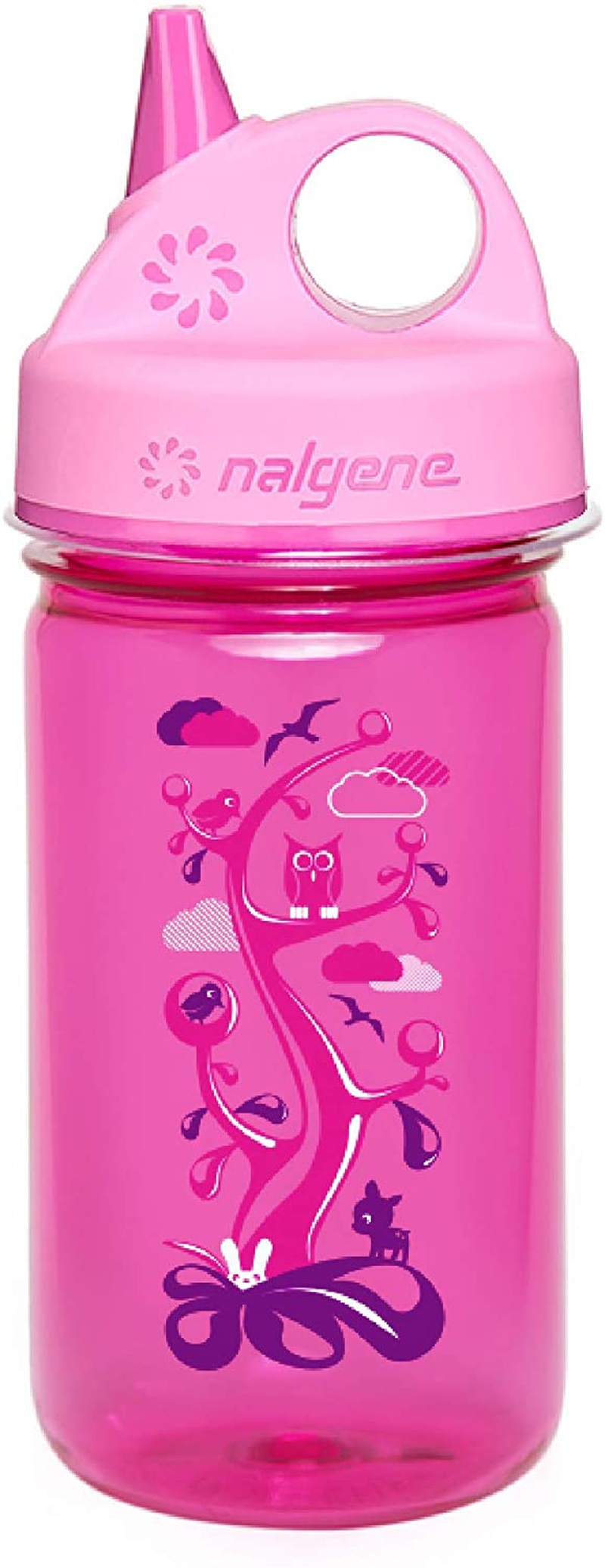 Nalgene Grip-N-Gulp, Pink Woodland, 12 oz (341934)