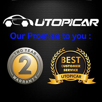 Blind Spot Mirrors Unique design Car Door mirrors | Mirror for blind side engineered by Utopicar for larger image and traffic safety