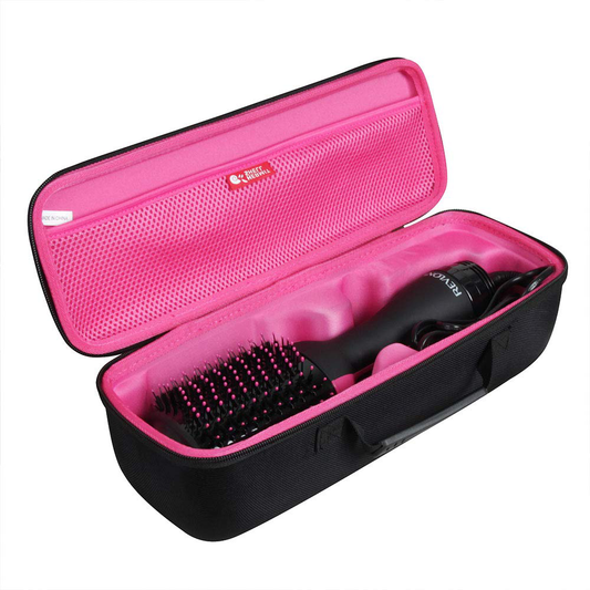 Hermitshell Travel Case for Revlon One-Step Hair Dryer And Volumizer Hot Air Brush (Plum red)