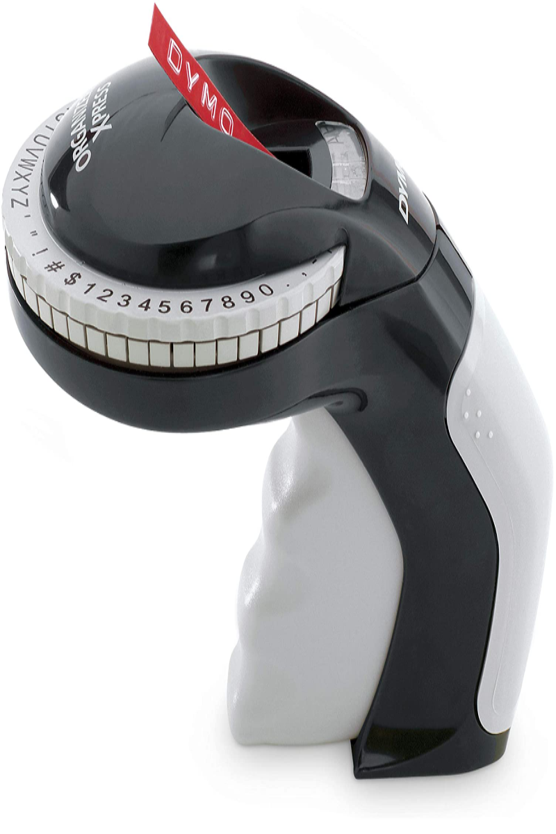 Embossing Pro Label Maker With 3 DYMO Label Tapes Starter Kit